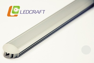 Профиль врезной  Ledcraft LC-P1-1AL 1м серебро