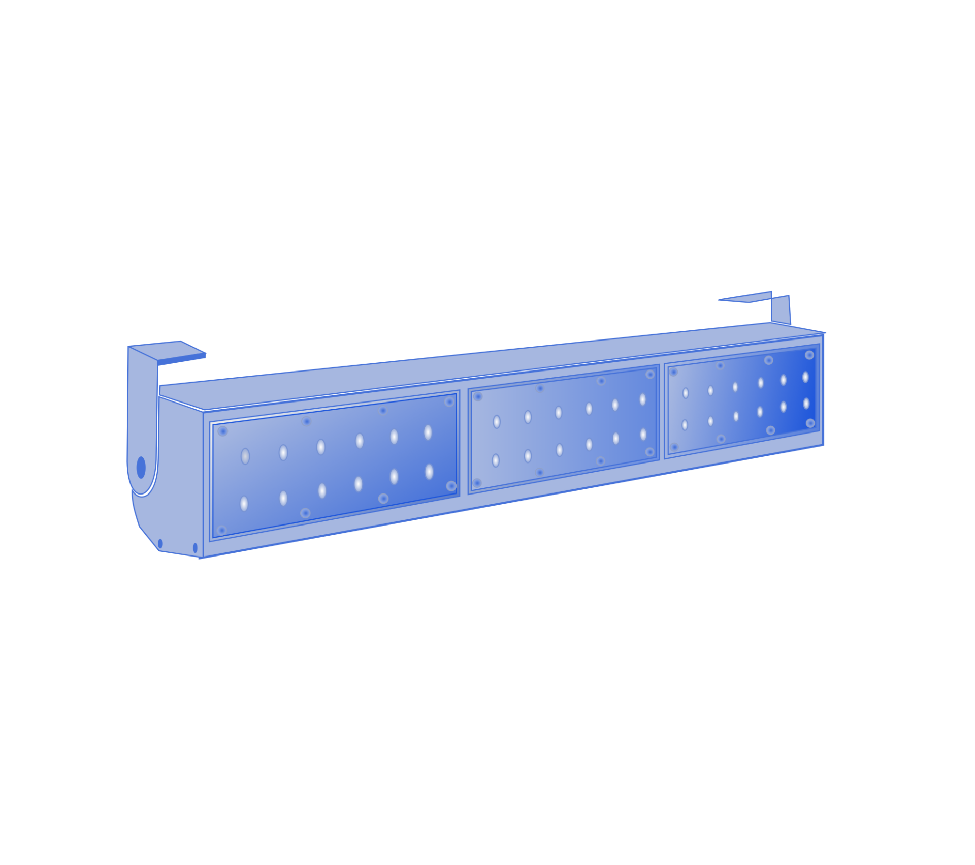 Складские промышленные светильники Ledcarft