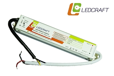 Светодиодный блок питания LC-WP-20W-12V 1,6 A,  мощность 20 Ватт, выходное напряжение 12В