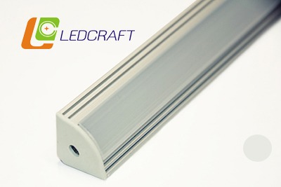 Профиль угловой Ledcraft LC-P3-1AL 1м серебро